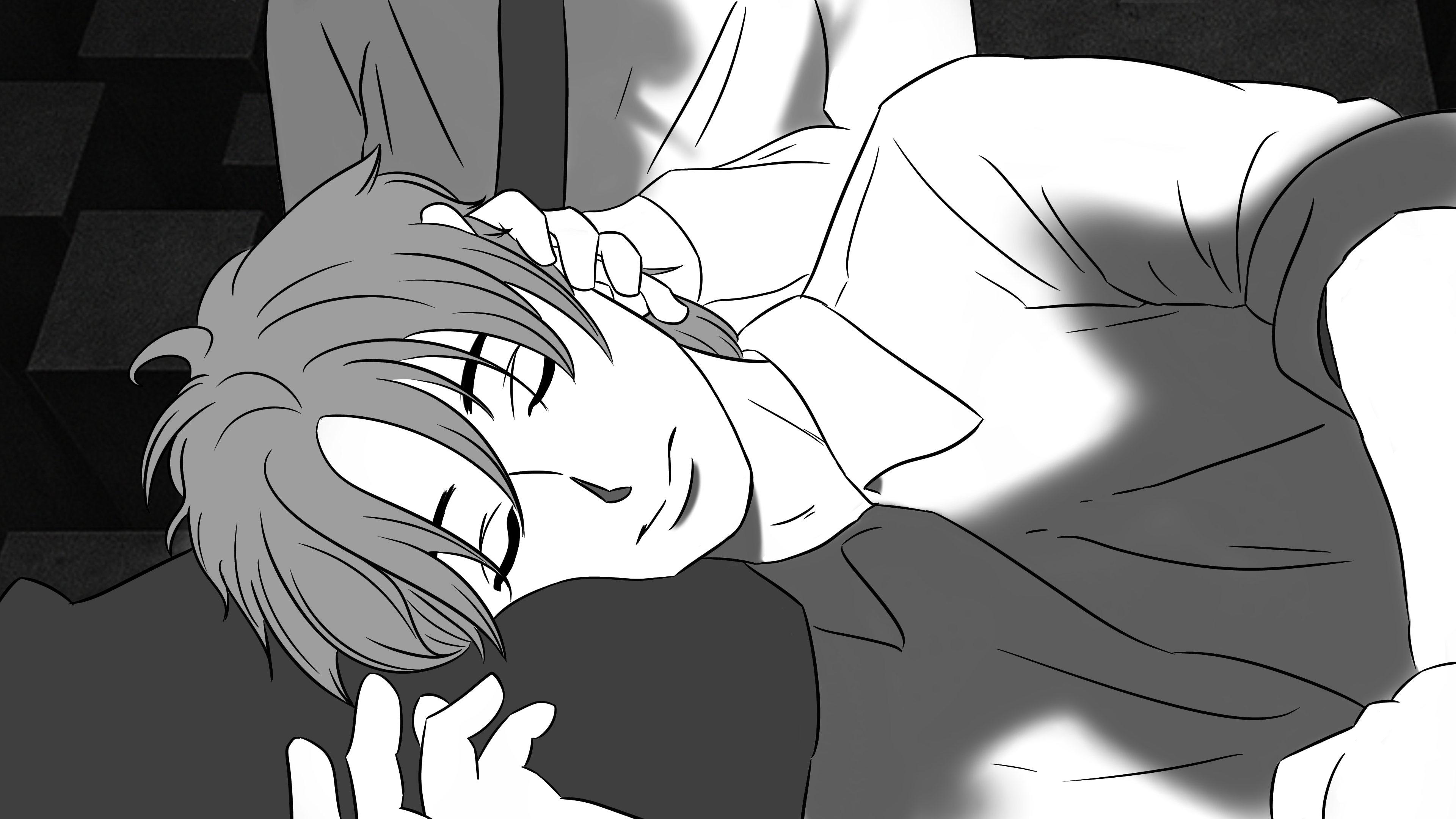 A hand gripping, claiming